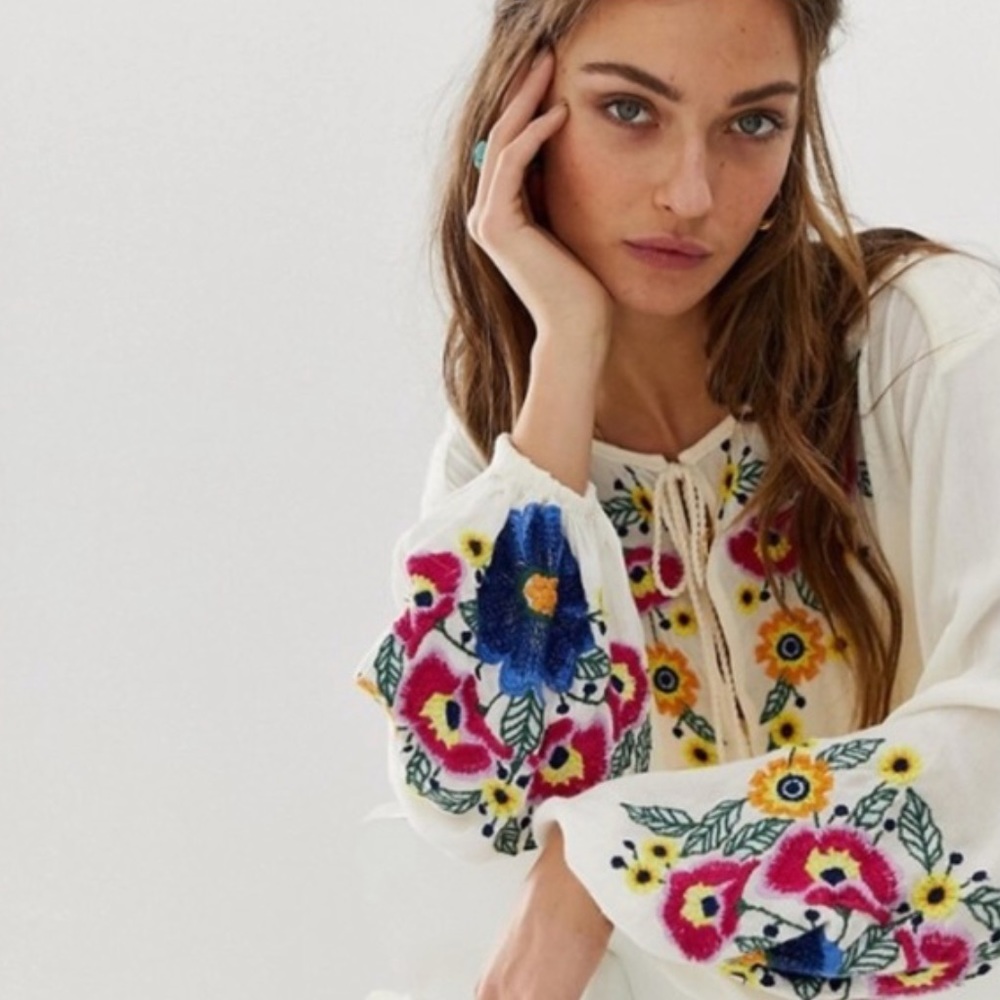 Free People Spell On Your Embroidered Dress - Picture 2 of 11